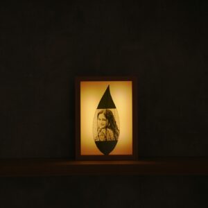photo frame with lights